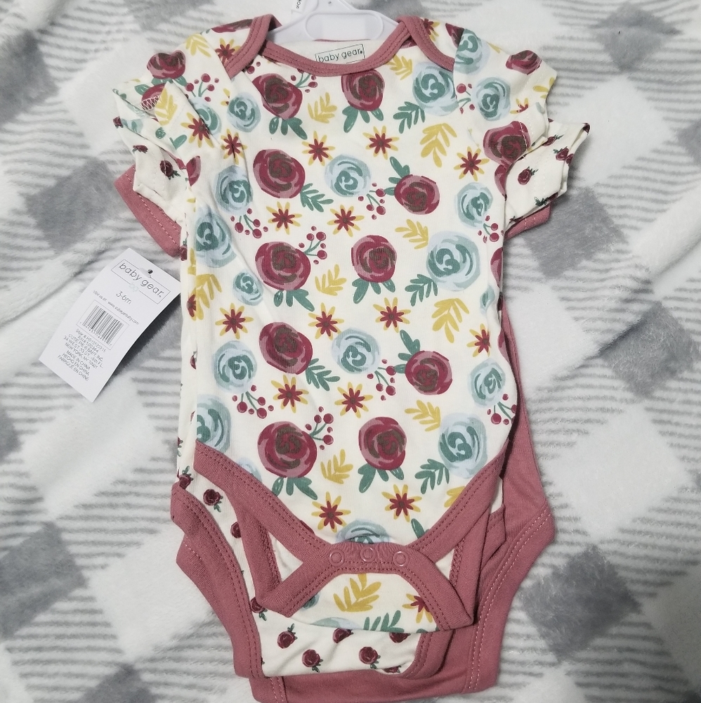 Baby Gear Heaven Sent Bodysuit 3 Pack